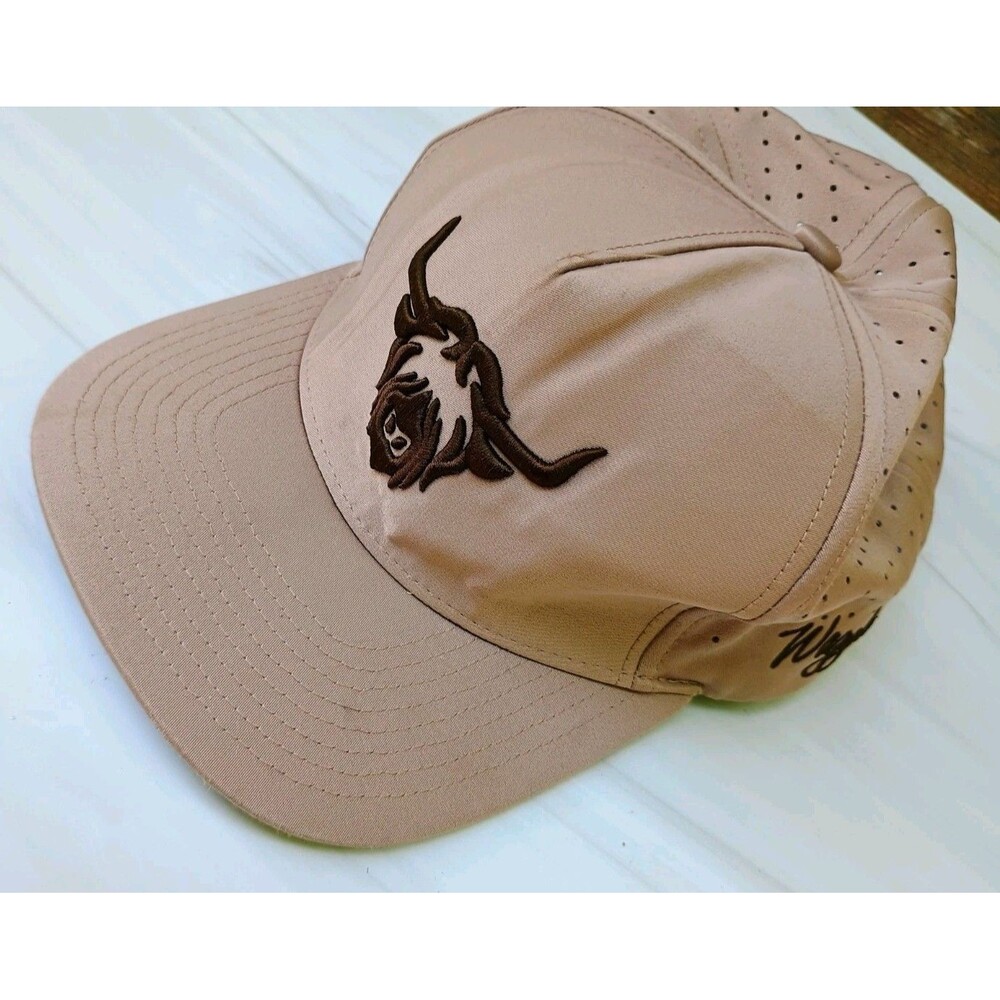 Waggle The Ridge Highlander Brown Snapback Hat Adjustable One Size Men’s